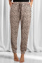 Trendy Spotted Animal Print Buttery Soft Lounge Jogger Pants